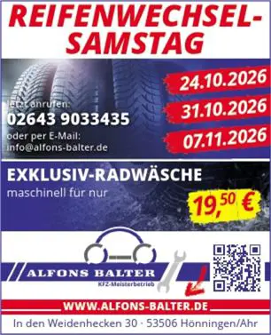 Reifenwechsel Aktionstage