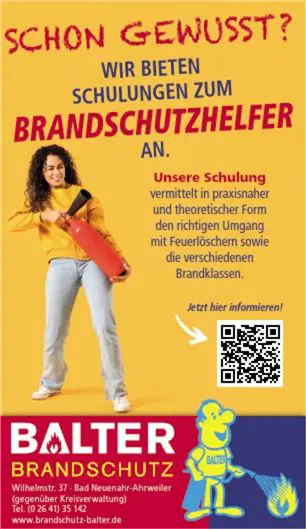 40 Jahre Brandschutz Balter