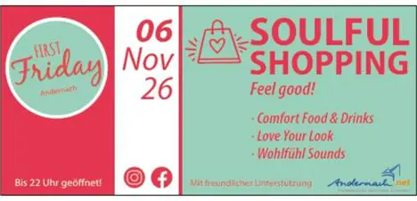 First Friday Anzeige für November