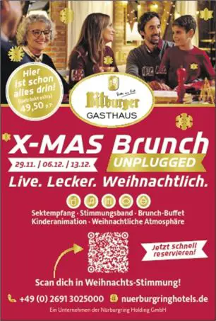 Brunch-Anzeige