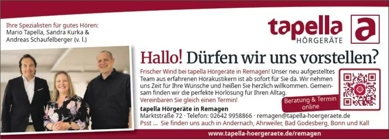 Titelanzeige Remagen 