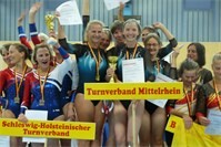 Das beste Ü-50-Turnerinnen-Team kommt aus dem Mittelrhein