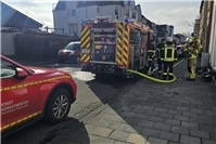 01.02.: Brandalarm in Königswinter: Feuerwehr im Einsatz