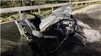 03.09.: Horror-Crash bei Braubach: BMW in zwei Teile gerissen