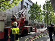 07.05.: Feuer am Kaufhaus Moses in Bad Neuenahr