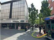 08.05.: Nach Feuer: Kaufhaus Moses heute wieder geöffnet