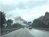 09.09.: Linienbus auf A61 bei Kruft in Flammen