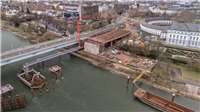 1.000 Kubikmeter Beton in zwei Tagen verarbeitet