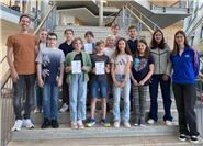 13 Preisträger beim internationalen
Mathematik-Wettbewerb