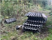 15.09.: Westerwald: Asbestplatten im Wald entsorgt