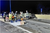 16.12.: Unfall mit fünf Personen auf der A 565