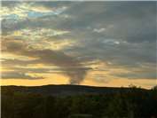 17.05.: Großbrand auf Abfallsortierungsanlage in Swisttal