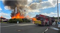 18.08.: Straßensperrung wegen Brand in Plaidt