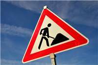 22.04.: Bau-Stopp bei der Erneuerung der Mühlbachbrücke