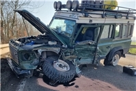 23.01.: Geländewagen kollidiert mit Pkw