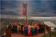 24.12.: Andernach: Die Blaulicht-Familie wünscht frohe Weihnachten