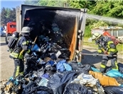 27.05.: Brennende Müllpresse - Feuerwehr verhindert Gefahr für Klinikum