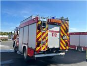 29.04: Brand im Gewerbegebiet in Oberraden