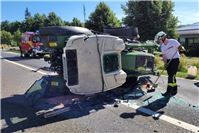30.06.: Traktor überschlägt sich in Rengsdorf
