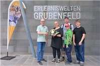 600.000 Besucher im Eifelmuseum: Stadt Mayen ehrt Jubiläumsgast beim Römerfest