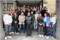 8-Klässler aus Nachtsheim zu Gast im Rathaus der VG Vordereifel