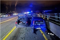 A565: Mehrere Verletzte bei Unfall mit drei Autos