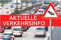 A61: Gefahr durch Ölspur auf Verzögerungsstreifen