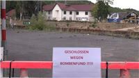 Ab 12 Uhr tritt die Sperrzone um das Kampfmittel in Kraft