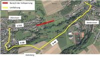 Ab 18. August: Brohltalstraße (L 111) in Oberzissen wird voll gesperrt