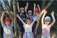 Abschlussfeier der Vorschulkinder in Kita Abenteuerland in Nachtsheim