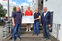 Adenau: BSC Sommerbiathlon unterstützt ‚Markt für Leib und Seele‘ mit Spende