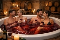 Ahrtaler Winzer präsentiert weltweit ersten Rotwein-Whirlpool