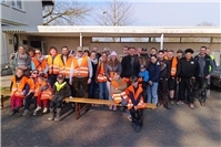 Aktionstag Saubere Landschaft in Kell mit großem Gemeinschaftseinsatz