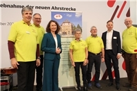 Altenahr: Feierliche Wiedereröffnung der Ahrtalbahn 