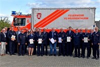Anerkennung für jahrzehntelangen Einsatz: Feuerwehr der VG Weißenthurm würdigt verdiente Kameraden