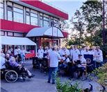 Auftritt beim Sommerfest