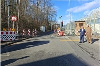 Baustelle Hüberlingsweg/JVA: Wann sind die Sanierungsarbeiten endlich erledigt?