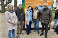 Baustellenfest im Kurpark zum politischen Austausch genutzt