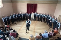 Belgischer Männerchor „Het Volgende Punt“ begeistert bei Konzert in Ehemaliger Synagoge