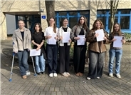 Bertha-von-Suttner-Gymnasium bei
„Jugend debattiert“ in Koblenz