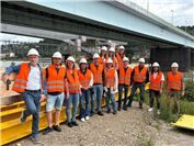 Besuch der Pfaffendorfer Brücke