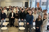 Besuch von MdB Rudolph: In der St.-Franziskus-Schule in Koblenz stand zwei Schulstunden lang die Bun