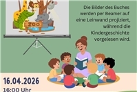 Bilderbuchkino für Kinder im Gemeindehaus Ettringen am 16. April 2026