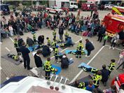 Blaulichttag begeistert mit
Einsatz, Technik und Teamgeist