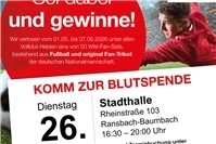 Blutspende, Kleiderkiste und Jugendrotkreuz in Ransbach-Baumbach im Mai und Juni 2026