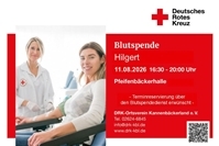 Blutspende-Termine und DRK Angebote im Kannenbäckerland 2026