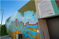 Bonn: Neue legale Graffitiwand an der Beethovenhalle eröffnet