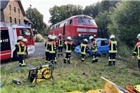 Brexbachtalbahn als Rettungsweg: Übung in Grenzau erfolgreich durchgeführt