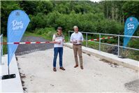 Brücke über den Vischelbach wiederhergestellt