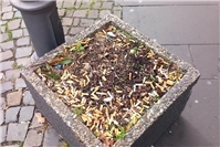 Bürgerinitiative „Unsere Altstadt“ kritisiert Umgang mit weggeworfenen Zigarettenstummeln